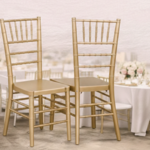 gold chiavari chair rental San Jose