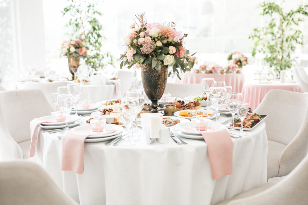 Wedding round table rentals Bay Area