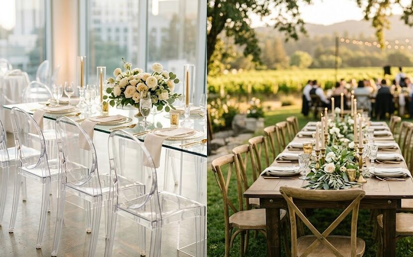 Ghost Chairs vs Cross-Back